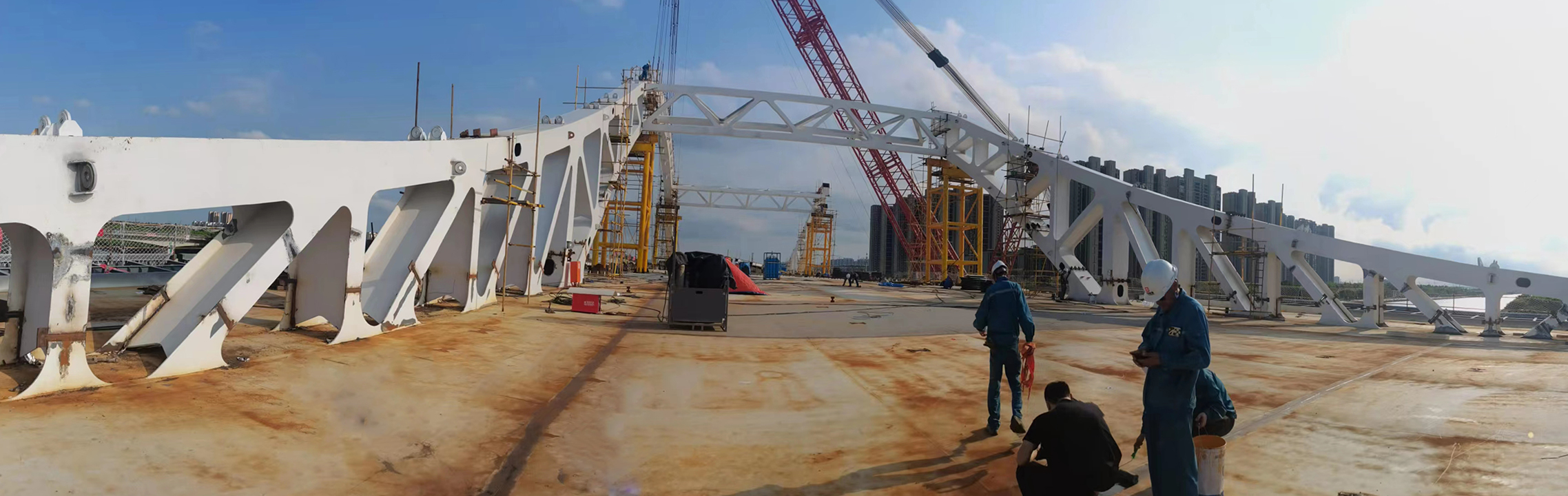 大桥的无损检测