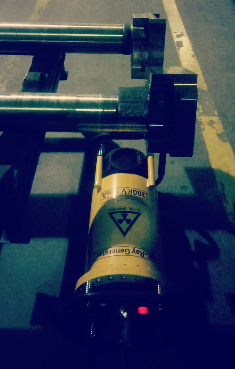 船舰传动轴的射线检测